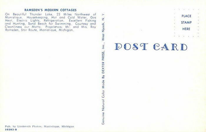 Ramsdens Modern Cottages - Old Postcard Photo (newer photo)